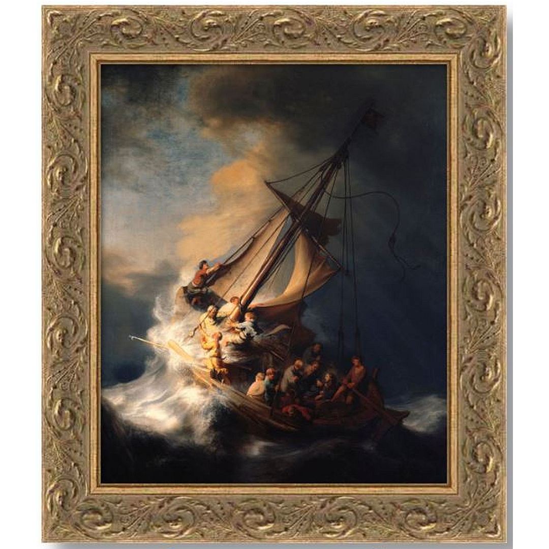 Christ in the Storm on the Sea of Galilee - Rembrandt van Rijn (c. 1633)