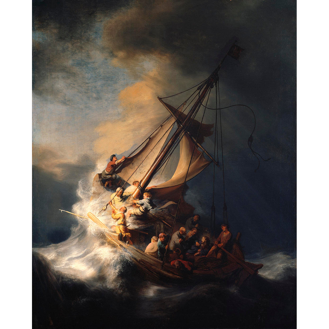 Christ in the Storm on the Sea of Galilee - Rembrandt van Rijn (c. 1633)