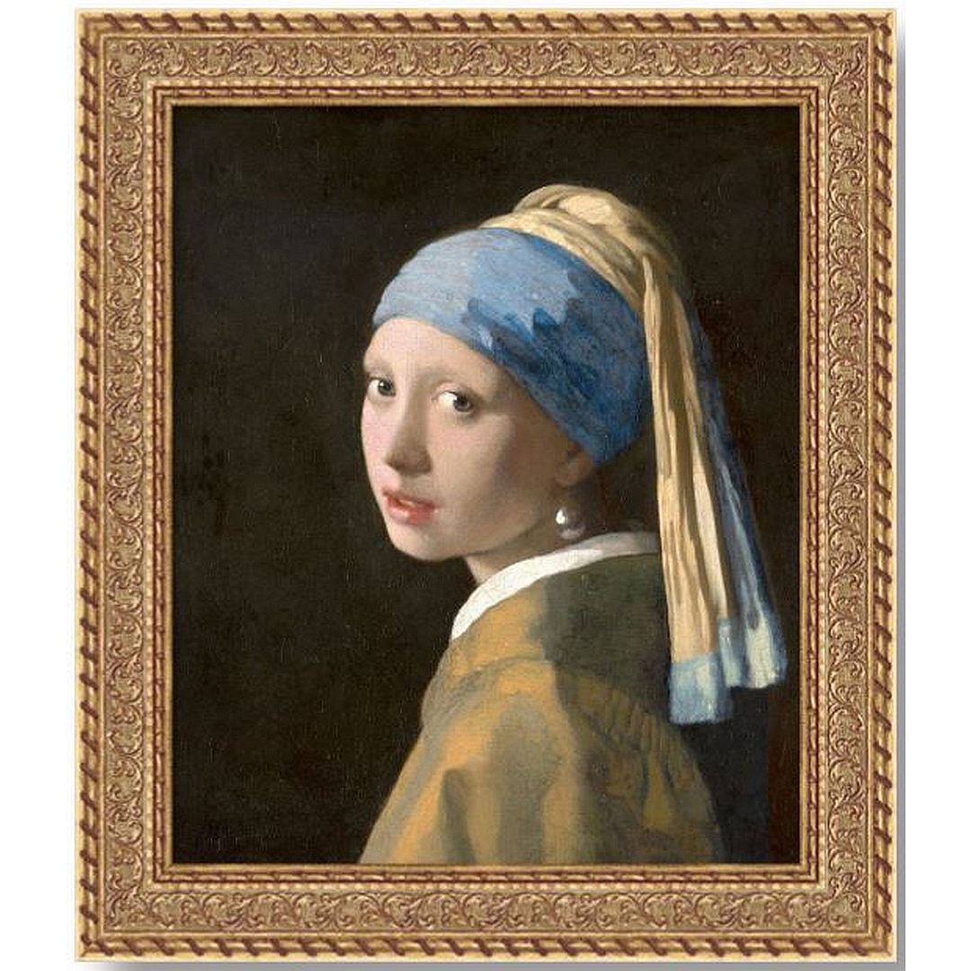 Girl with a Pearl Earring - Johannes Vermeer (c. 1665)