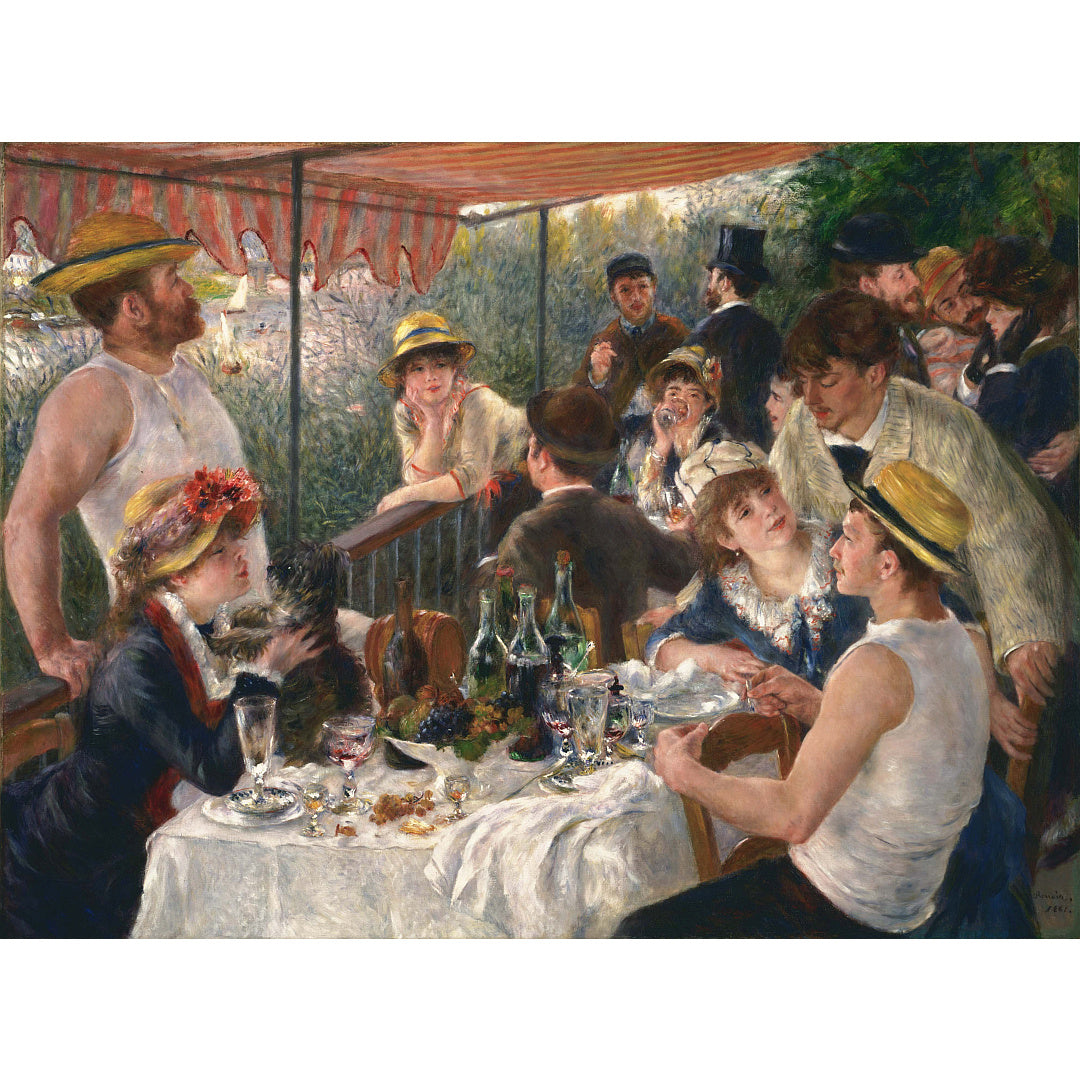 Luncheon of the Boating Party - Pierre-Auguste Renoir (c. 1881)