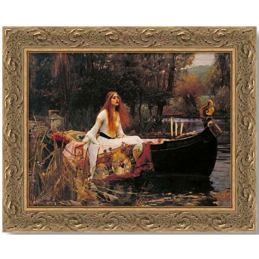 The Lady of Shalott - John William Waterhouse (c. 1888)