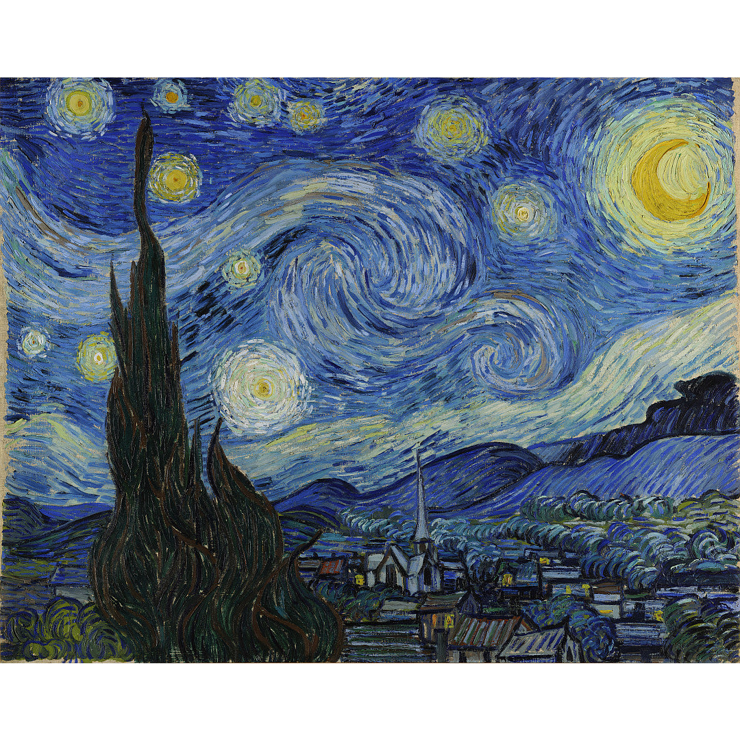 The Starry Night - Vincent van Gogh (c. 1889)