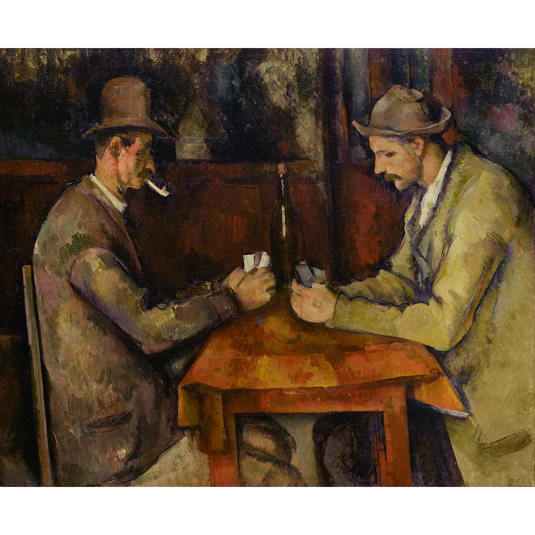The Card Players - Paul Cézanne (c. 1890-5)