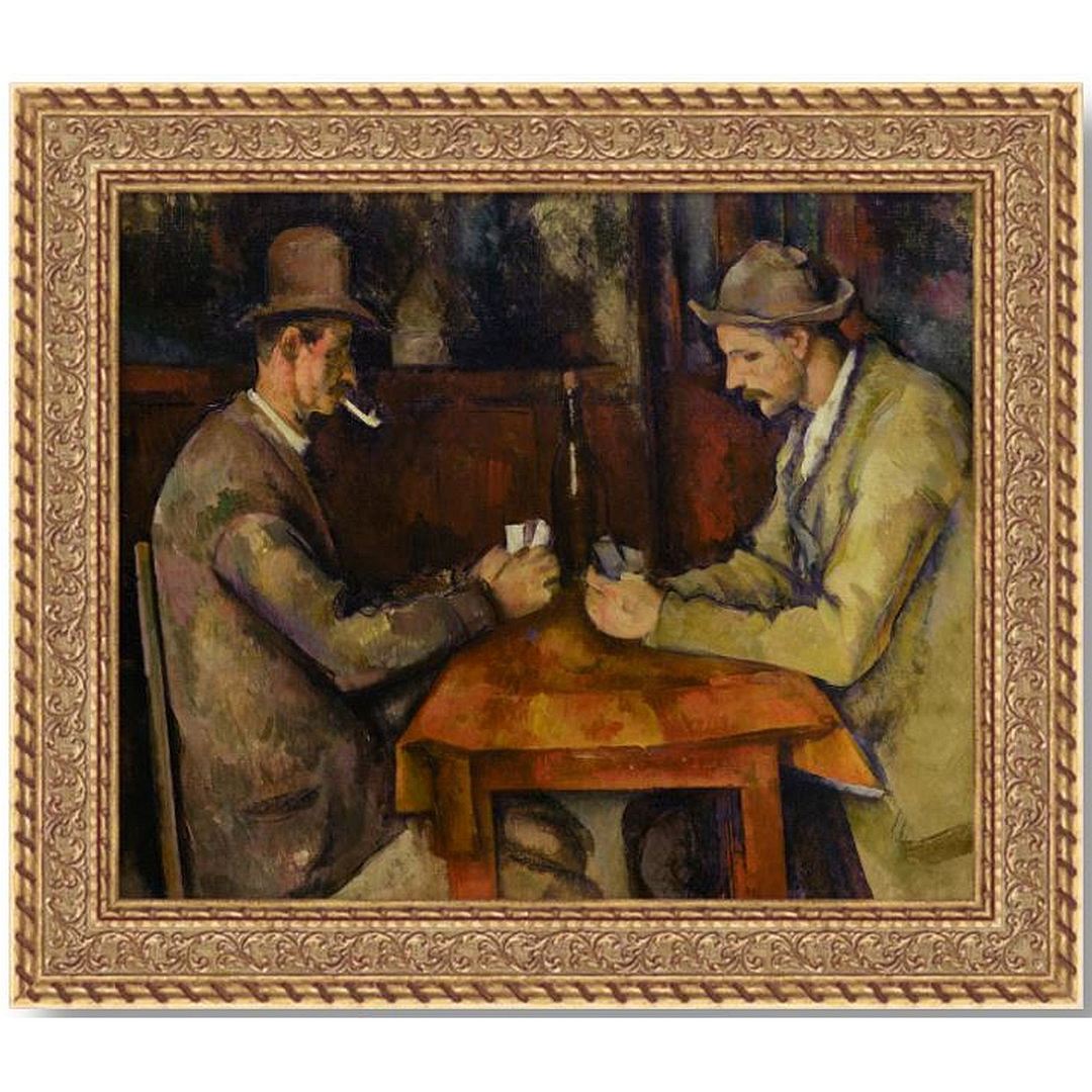 The Card Players - Paul Cézanne (c. 1890-5)