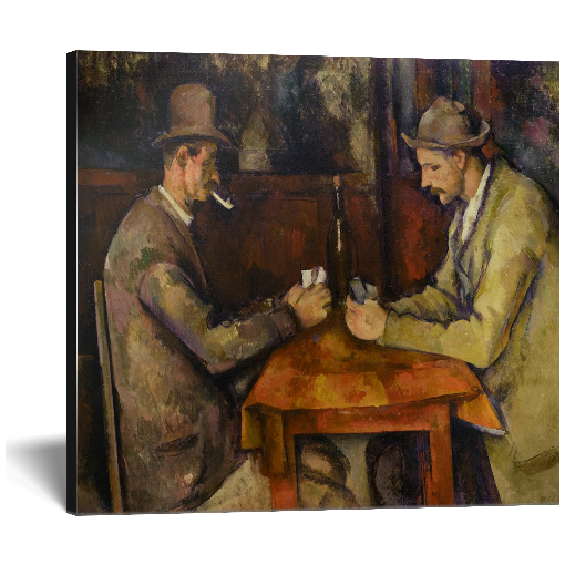 The Card Players - Paul Cézanne (c. 1890-5)
