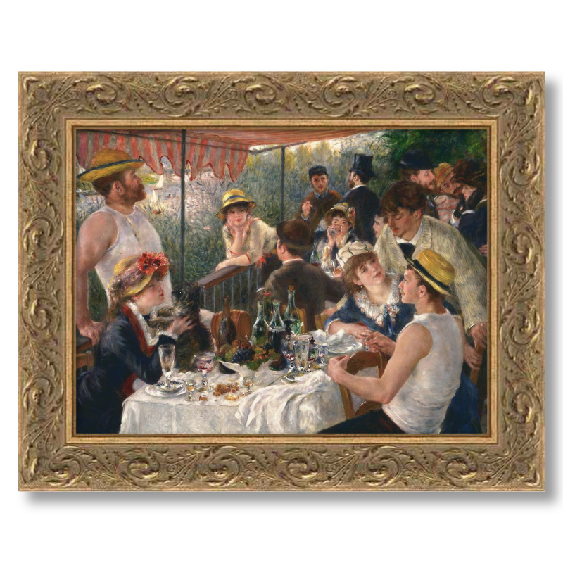 Luncheon of the Boating Party - Pierre-Auguste Renoir (c. 1881)