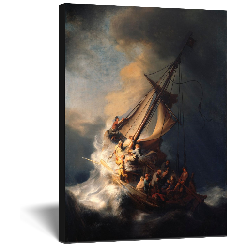 Christ in the Storm on the Sea of Galilee - Rembrandt van Rijn (c. 1633)