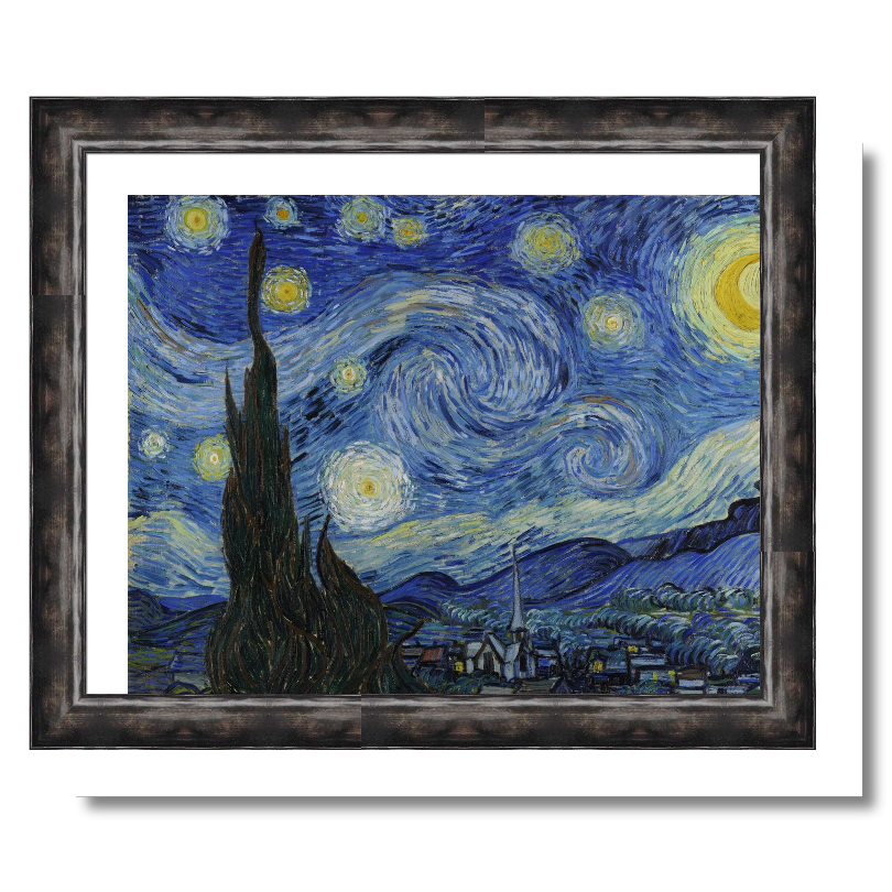 The Starry Night - Vincent van Gogh (c. 1889)