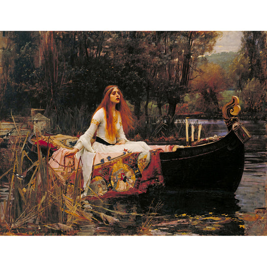 The Lady of Shalott - John William Waterhouse (c. 1888)